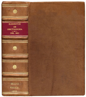 Del Rio’s <i>Elementos de Orictognosia</i> (1832)
