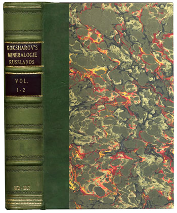 Kokscharov’s <i>Materialien zur Mineralogie Russlands</i> (1853)