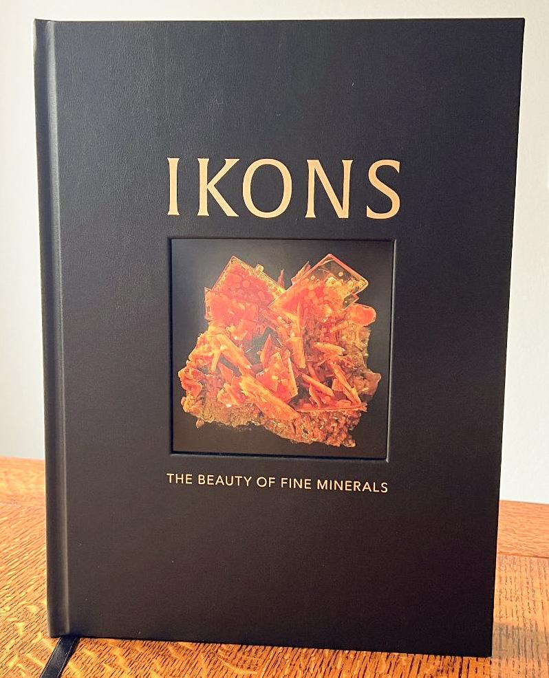 IKONS; The Beauty of Fine Minerals- Limited Edition, Leatherbound