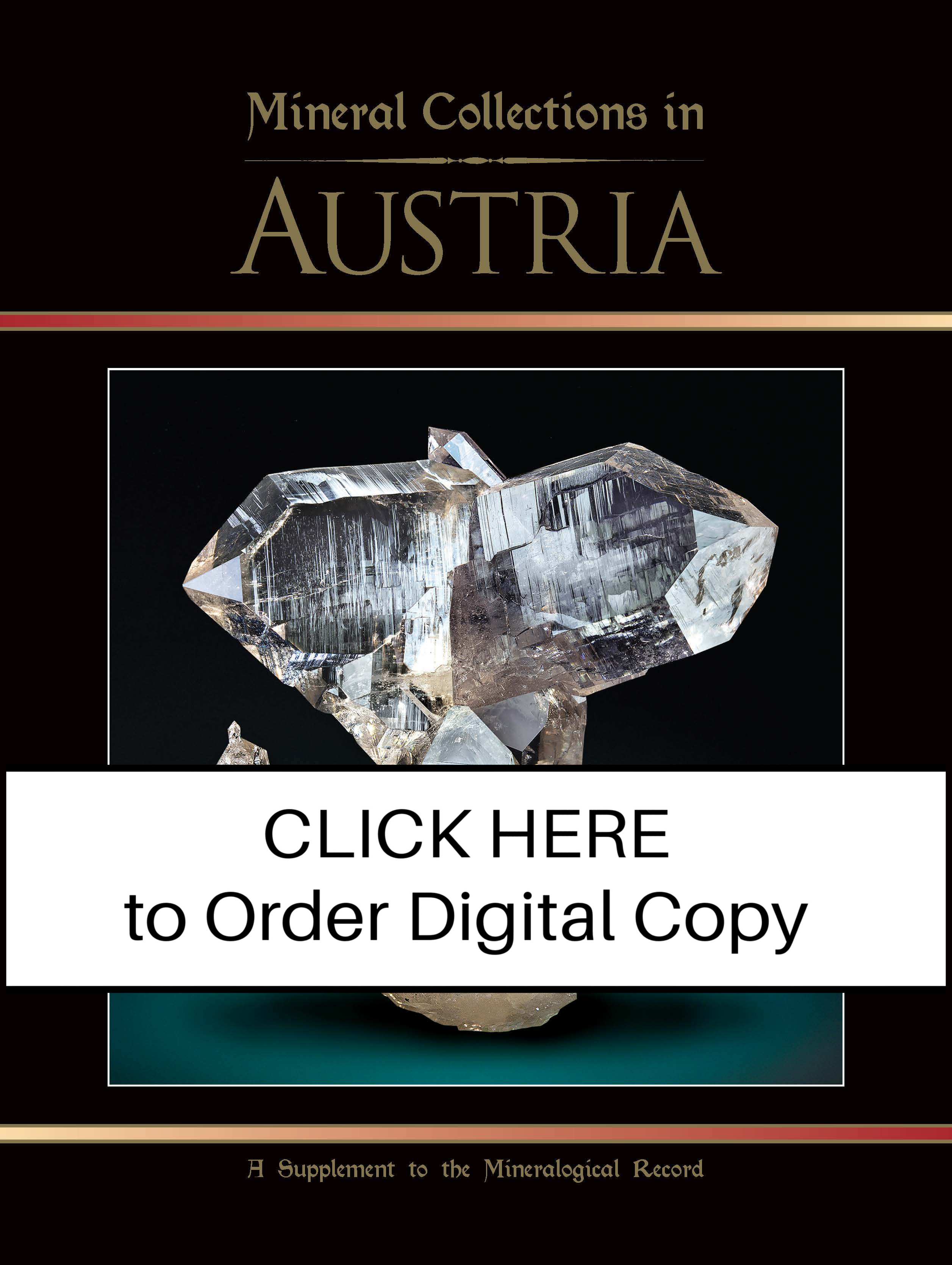 DIGITAL Mineral Collections in Austria, Sup Nov-Dec 2015, Vol 46 no 6.1