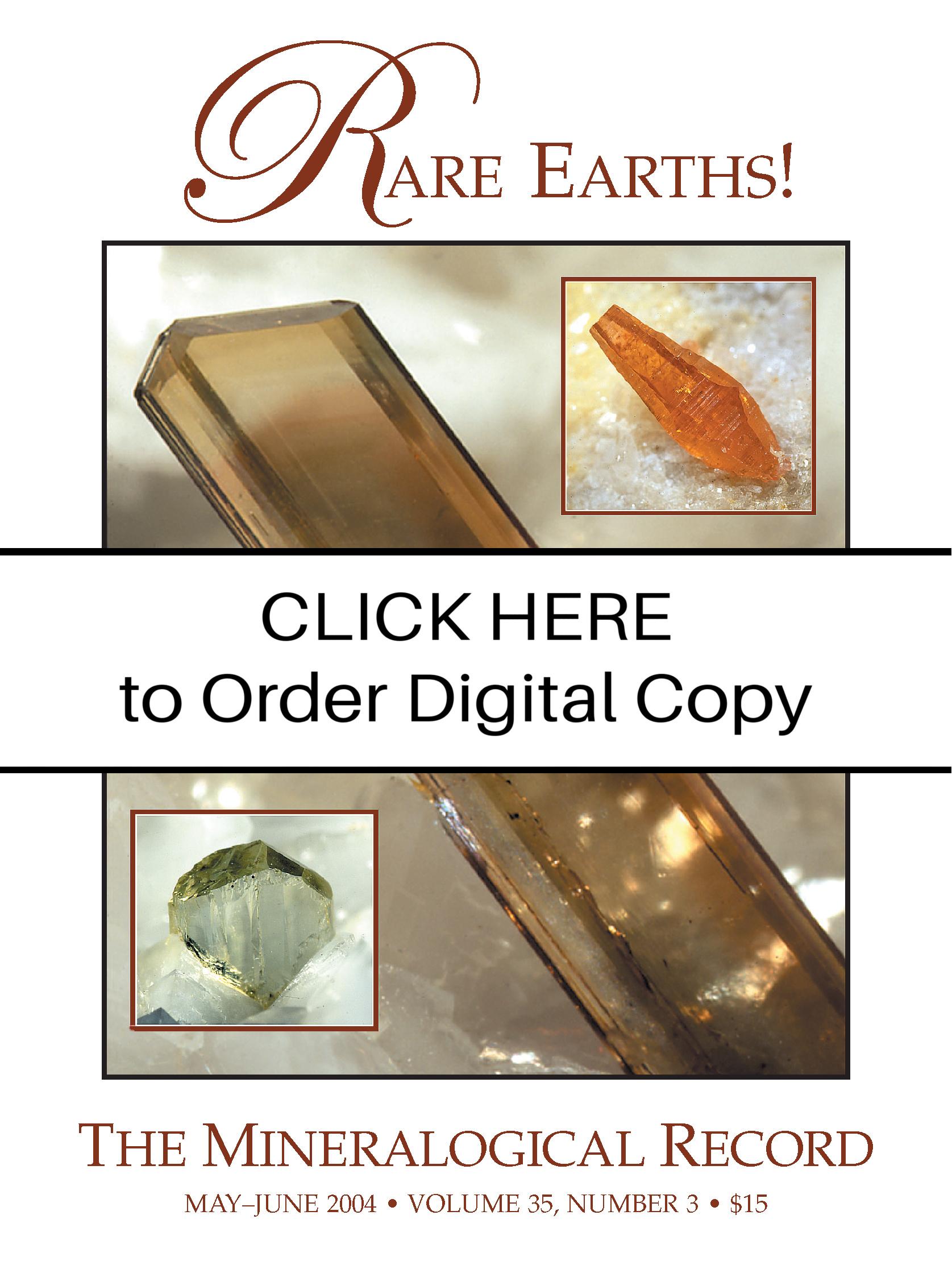 DIGITAL Rare Earths! May-Jun 2004, Vol 35 no 3